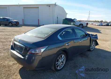 2013 Nissan Maxima 3.5 S from USA, damaged, VIN 1N4AA5AP1DC833486